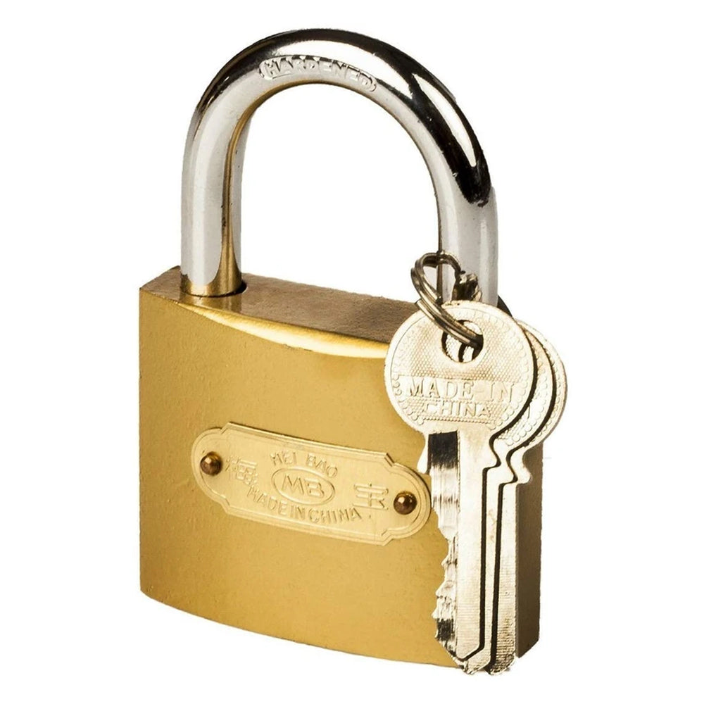 صورة PAD LOCK 63MM (11) GAMALI/قفل نحاسي متوسط