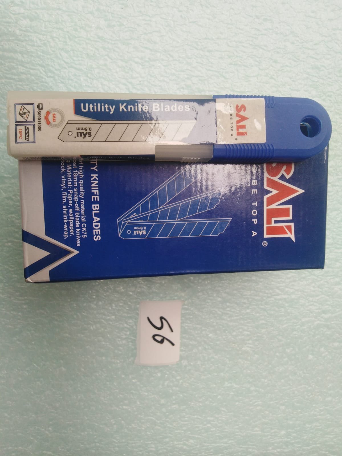 صورة UTILITY KNIFE BLADE 18MM SALI ( 56)0