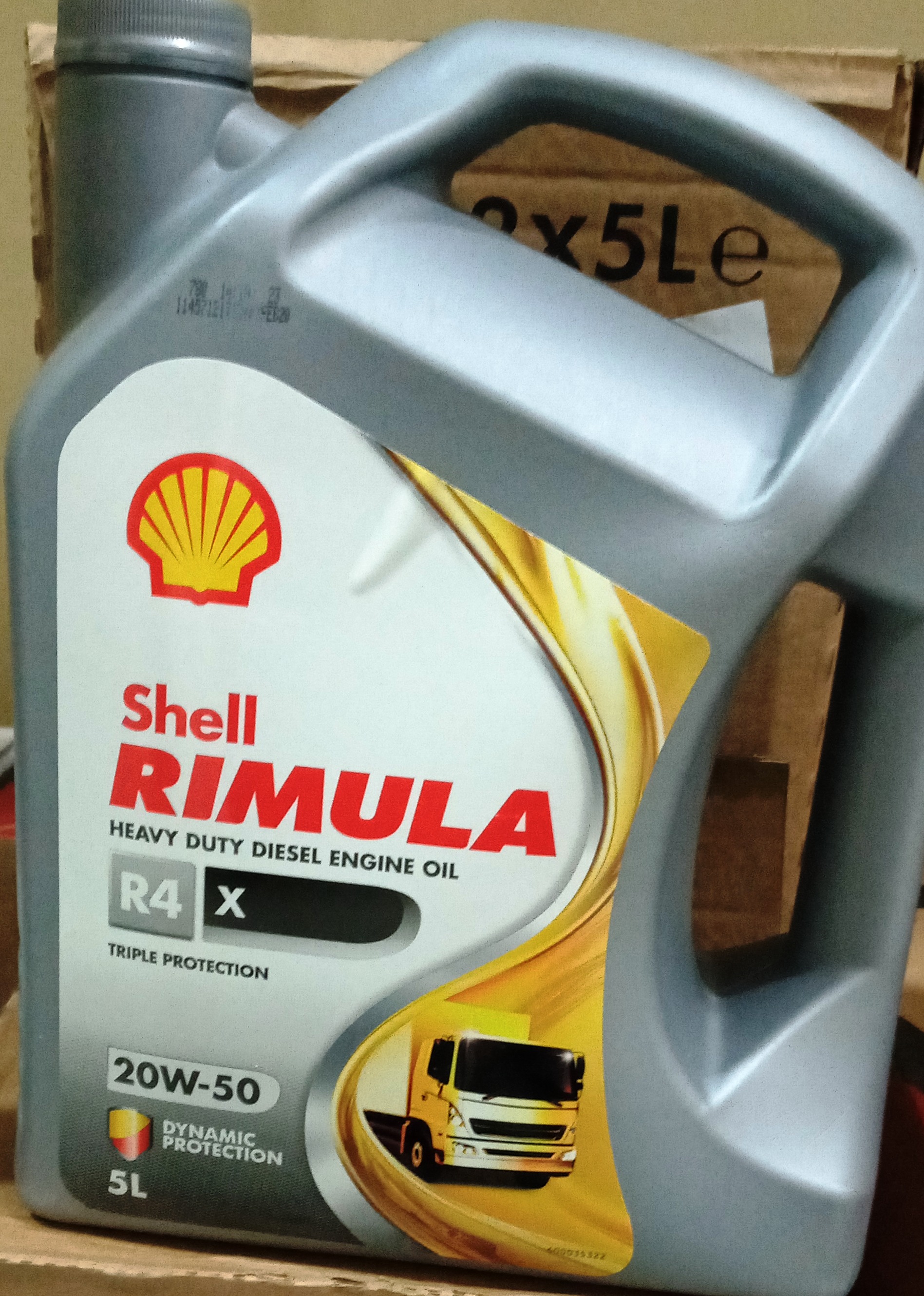 صورة زيت شل روميلا   20/50  ديزل 5 لتر