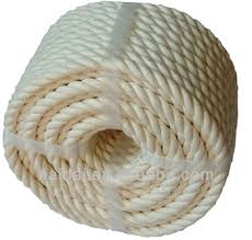 صورة حبل قطن ابيض 16 مم ( 15 )