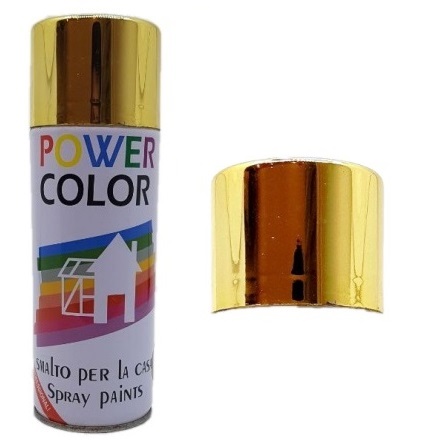 صورة سبراى صبغ لون دهبى لامع