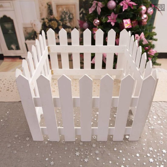 صورة حواجز خشبية صغيرة ارتفاع 30سم