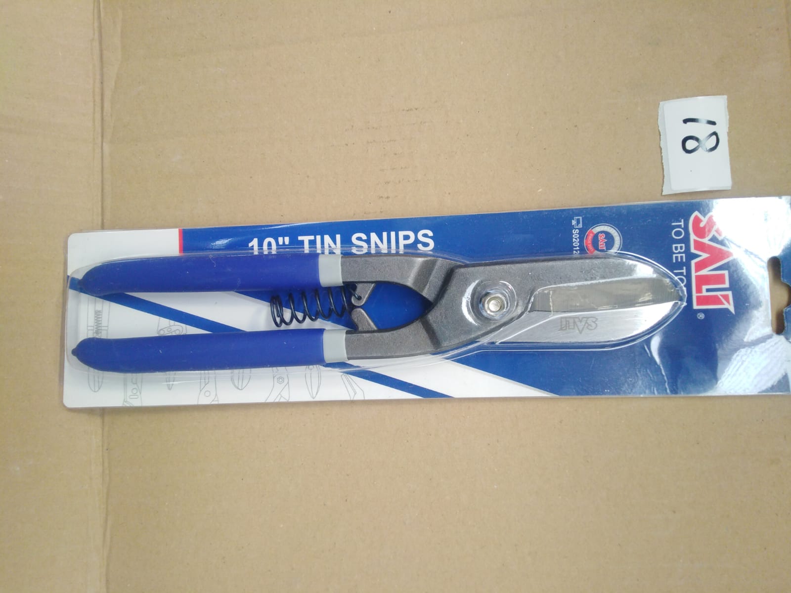 صورة TIN SNIP  10 "  NO (18)SALI