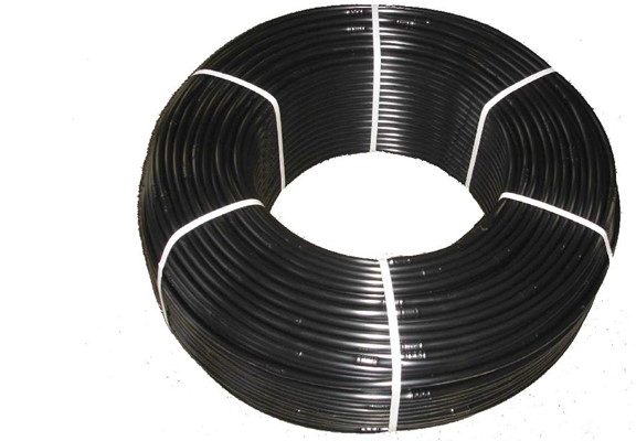 صورة انابيب تنقيط جى ار 16 ملى 400 متر 8لتر/ الساعة 20سم