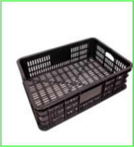 صورة  قفص وصندوق الفواكه والخضروات  البلاستيكي