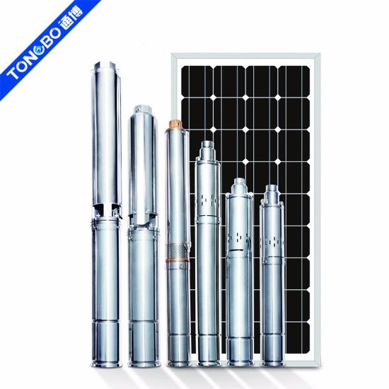 صورة مجموعة المضخة الشمسية كاملة موديل رقم TB3IN-370/24/100 / 1.5 / 0.75