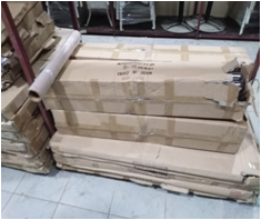 صورة طقم حديقه حديد +مظله