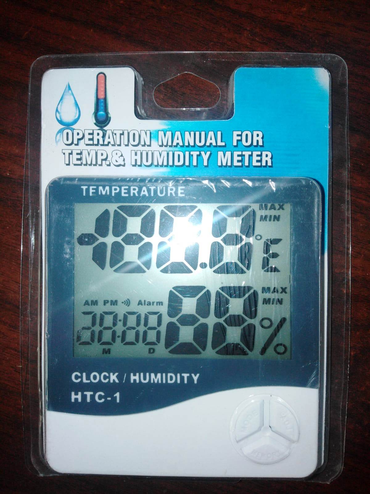 صورة جهاز قياس الحراه والرطوبه