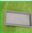 صورة قاعده اناء زينه فاخره رمادى