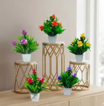 صورة مزهرية صناعى