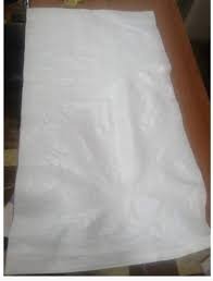 صورة خيشة بيضاء بلاستيك تعبئه مقاس60*90