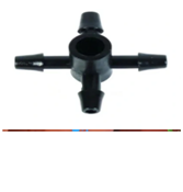 صورة سوكت 6 مللي ت 4 فتحات للانابيب الري الصغيرة