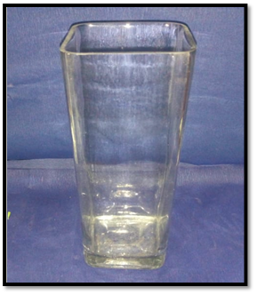 صورة فازة مستطيله الشكل مربعه الراس