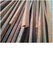 صورة  مربع حديد الحجم ( الرتفاع 19مم * العرض 19مم * السمك 1.2 مم ) الطول 6متر