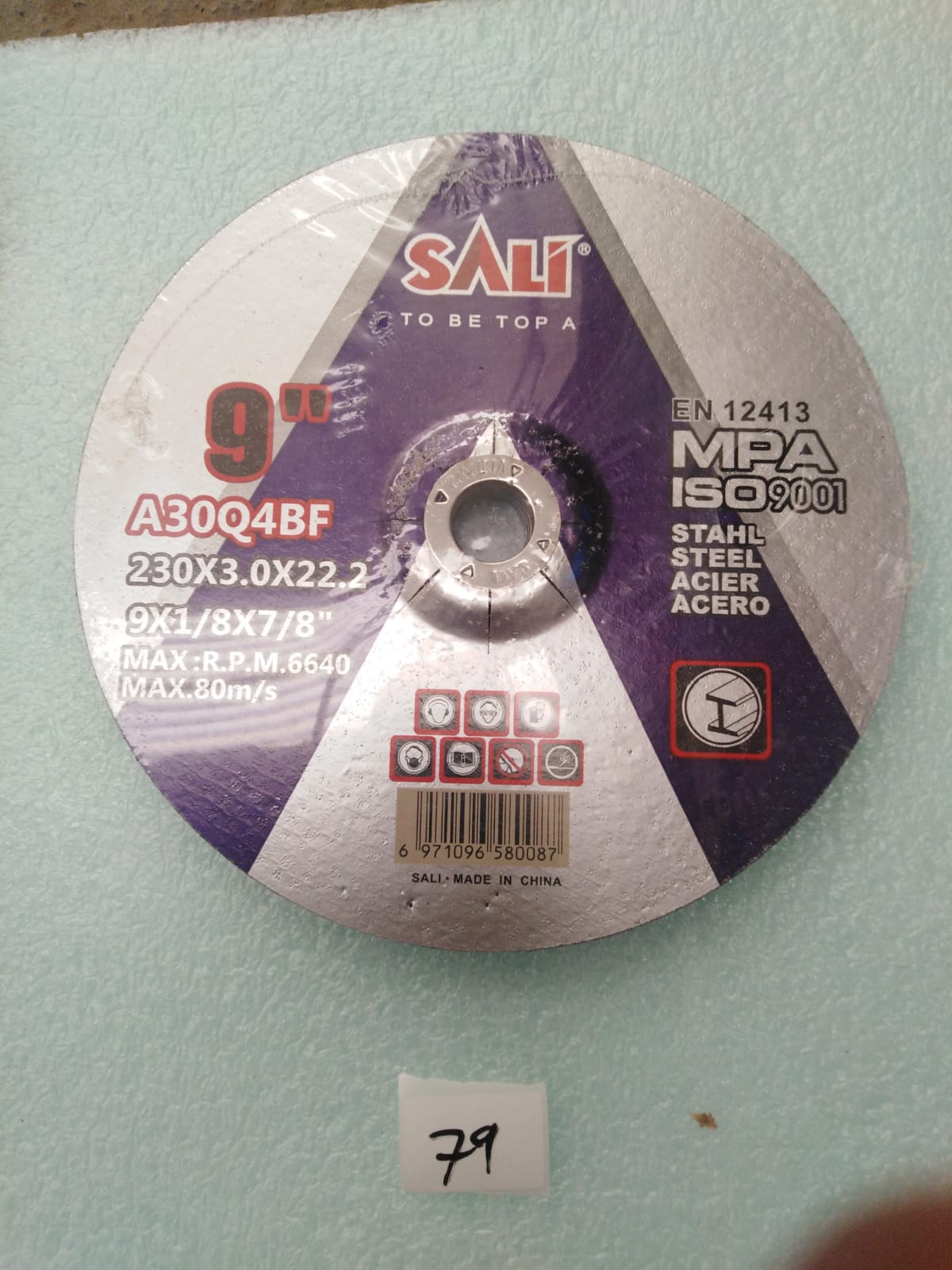 صورة METAL CUTTING DISC 9 " SALI (79)0