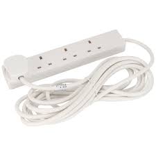 صورة موزع كهرباء 3 متر   4  موزعات (47)  BASICS POWER  MASTER PLUG