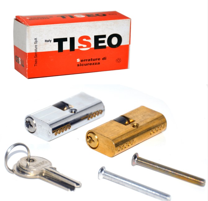 صورة قلب مفتاح باب مقاس (60) CYLENDAR TISEO CHROME 