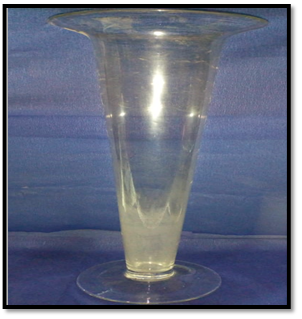 صورة فازة مخروطية ببوق من الراس 