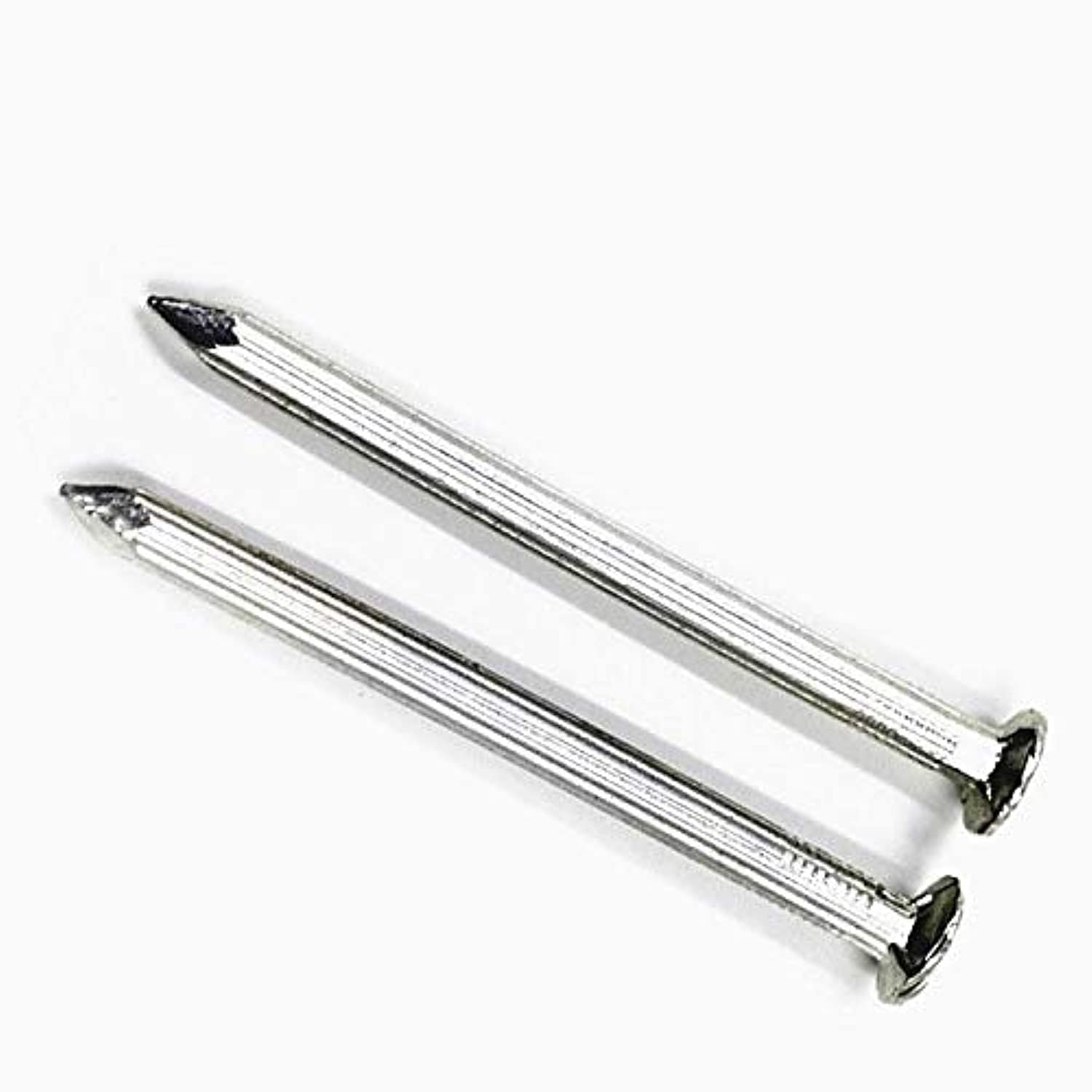 صورة مسمار صلب ابيض مقاس 4" تقريبا 10سم