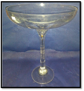 صورة فازة زجاجيه كاس حوض الوش