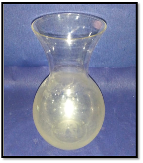 صورة فازة  زجاجيه قولة الزير 