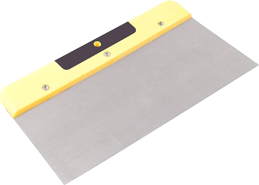 صورة سكينة معجون - كف معجون عريضه بيد بلاستيكية مقاس 10"