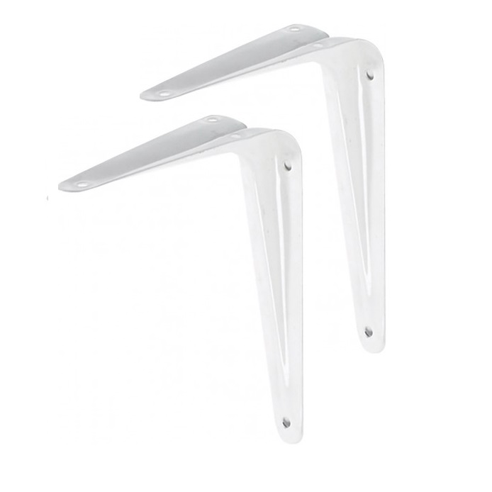 صورة زاوية صفائح حوامل ستاندات 0.8 * 10 لون ابيض