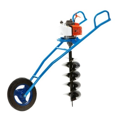 صورة حفارة الارض الاوتوماتيكية ذات عجل -  Wheel Earth Auger Machine